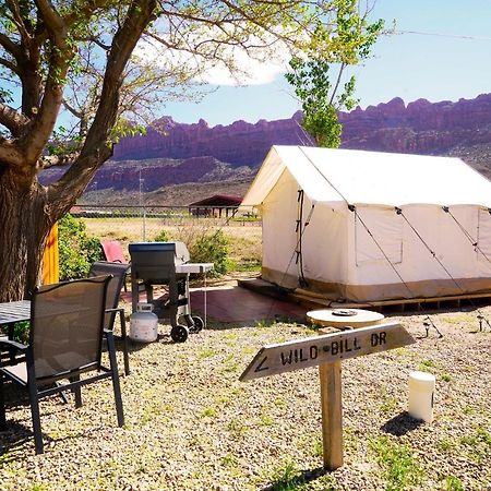 Funstays Glamping Setup Tent In Rv Park #6 Ok-T6 Moab Exterior foto