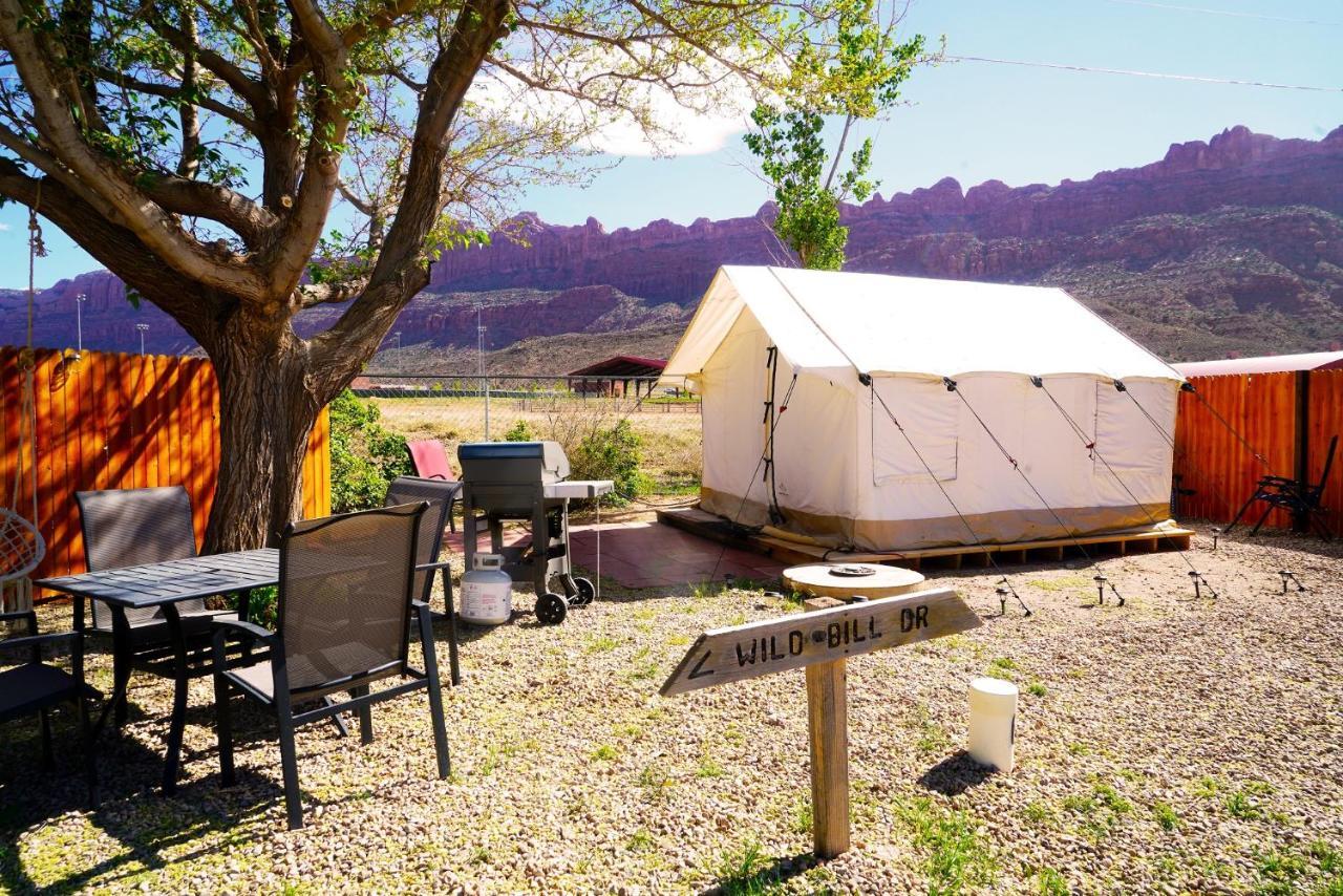Funstays Glamping Setup Tent In Rv Park #6 Ok-T6 Moab Exterior foto